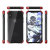 Ghostek Covert 2 iPhone X Bumper Skal - Klar / Röd 6