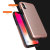Obliq Slim Meta iPhone X Case - Roze Goud 4