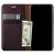 VRS Design Genuine Leather Diary iPhone X Case - Wine 3