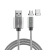 Câble Micro USB et USB-C 4smarts GRAVITYCord Magnétique Charge Sync 2
