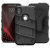 Funda iPhone X Zizo Bolt Series con clip de cinturón - Negra/Negra 3