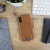 Vaja Top Flip iPhone X Premium Leather Flip Case - Tan 4