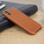 Vaja Grip Slim iPhone X Premium Leather Case - Tan 4