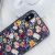 LoveCases Blumenkunst iPhone X Hülle - Schwarz 6