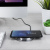 Aiino Universal Android Qi Wireless Charging Pad - Black / Clear 3