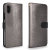 Hansmare Calf iPhone X Wallet Case - Metal Black 5