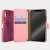 Hansmare Calf iPhone X Wallet Case - Wine Pink 4