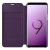 Official Samsung Galaxy S9 LED Flip Wallet Cover Case - Purple 5