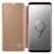 Official Samsung Galaxy S9 Clear View Stand Cover Case - Goud 2