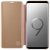 Funda Oficial Samsung Galaxy S9 Plus Clear View Stand Cover - Oro 5
