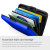 Acardion Aluminium RFID Blockierende gepanzerte Brieftasche - Blau 5