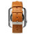 Jison 38mm Genuine Leather Apple Watchband - Vintage Brown 3