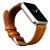 Jison 38mm Genuine Leather Apple Watchband - Vintage Brown 6