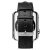 Jison 38mm Genuine Leather Apple Watchband - Black 4
