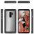 Ghostek Atomic Slim Samsung Galaxy S9 Plus Harthülle - Schwarz 2