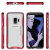 Ghostek Cloak 3 Samsung Galaxy S9 starke Hülle - Klar / Rot 2