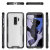 Ghostek Cloak 3 Samsung Galaxy S9 Plus Tough Case - Clear / Black 2