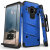 Zizo Bolt Series Samsung Galaxy S9 Stoere Case & Riemclip - Blauw 2