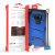 Zizo Bolt Series Samsung Galaxy S9 Stoere Case & Riemclip - Blauw 7