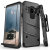 Zizo Bolt Series Samsung Galaxy S9 Tough Case Hülle & Gürtelclip- Grau 2