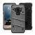 Funda Galaxy S9 Zizo Bolt Series con clip de cinturón - Gris 3