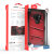 Funda Galaxy S9 Plus Zizo Bolt Series con clip de cinturón - Rojo 7