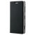 Roxfit Sony Xperia XZ2 Slim Standing Book Case - Black / Silver 2