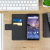 Olixar Leather-Style Nokia 7 Plus Wallet Stand Case - Black 4