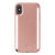 LuMee Duo iPhone X Double-Sided Lighting Case - Rose 4