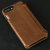 Vaja Wallet Agenda iPhone 8 Plus Premium Leather Case - Dark Brown 4