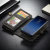 CaseMe Samsung Galaxy S9 Plus 3-in-1 Leather-Style Wallet Case - Black 10