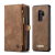 CaseMe Galaxy S9 Plus 3-in-1 Leather-Style Wallet Case - Tan 2