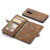 CaseMe Galaxy S9 Plus 3-in-1 Leather-Style Wallet Case - Tan 5
