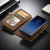 CaseMe Galaxy S9 Plus 3-in-1 Leather-Style Wallet Case - Tan 10
