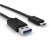 Câble USB-C officiel Sony Chargement & transfert de fichiers – Noir 2