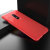 OnePlus 6 Leather-Style Thin Skal - Röd 3