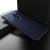 Encase OnePlus 6 Leder Stil dünne Hülle – Blau 3