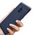 Encase OnePlus 6 Leder Stil dünne Hülle – Blau 4