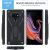 Funda Samsung Galaxy Note 9 Olixar Raptor con soporte - Negra 4