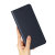 VRS Design Genuine Leather Diary Samsung Galaxy Note 9 Case - Navy 5