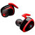 KitSound Comet Wireless Bluetooth Earbuds - Red 2