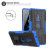 Coque Sony Xperia XZ3 Olixar ArmourDillo Protectrice – Bleue 4