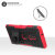 Funda Sony Xperia XZ3 Olixar ArmourDillo - Roja 3