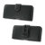 PDair Motorola Moto G6 Plus Leather Horizontal Pouch Case - Black 2