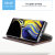 Samsung Galaxy Note 9 Flip Book Case Olixar XTome Leder-Stil 2