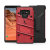 Zizo Bolt Series Note 9 Tough Case Hülle & Displayschutzfolie - Rot 4