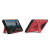 Zizo Bolt Series Note 9 Tough Case Hülle & Displayschutzfolie - Rot 8
