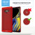 Samsung Note 9 Slim Case Olixar MeshTex  - Röd 5