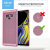 Olixar MeshTex Samsung Galaxy Note 9 deksel - Rose gull 5