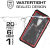 Ghostek Nautical Samsung Galaxy Note 9 Waterdichte Case - Zwart / Rood 11